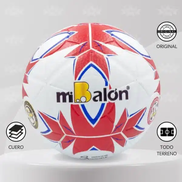 Pelota De Futsal Mi Balón #3.5 Cuero - Imagen 2