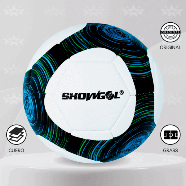Pelota De Fútbol Showgol  Cuero Pvc Foam #4 Diseño Jabulani - Imagen 2