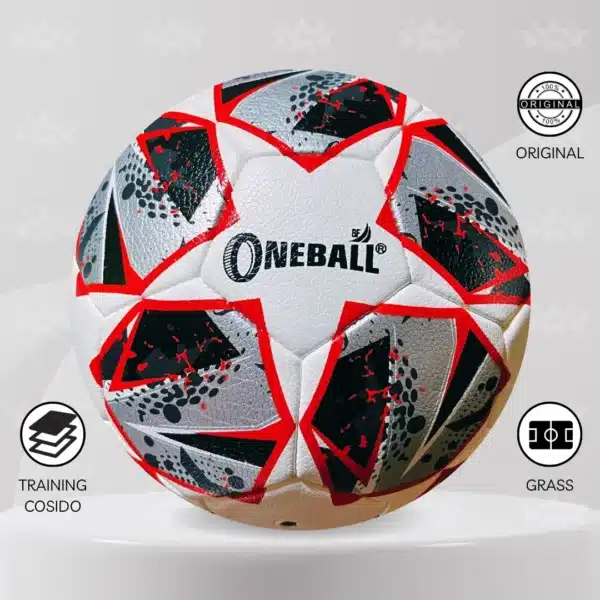 Pelota De Fútbol Oneball Cuero Pvc Foam #3 Diseño Champions - Imagen 2