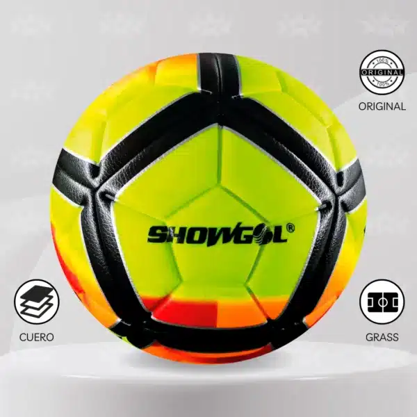 Pelota De Fútbol Showgol Cuero Pvc Foam #4 Diseño Ordem - Imagen 6