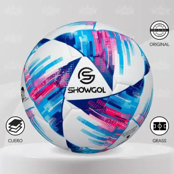 Pelota De Fútbol Showgol  Cuero Pvc Foam #4 Diseño Europa League - Imagen 2