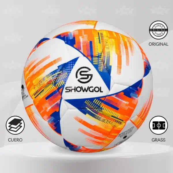 Pelota De Fútbol Showgol  Cuero Pvc Foam #4 Diseño Europa League