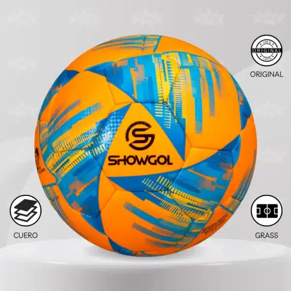 Pelota De Fútbol Showgol  Cuero Pvc Foam #4 Diseño Europa League - Imagen 4