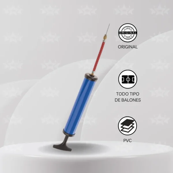 Inflador De Mano - Plastico Pvc Resistente - Imagen 3