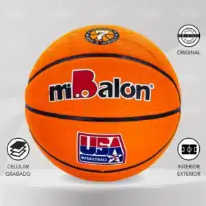Pelota De Básquet Mi Balón Celular Grabado Talla #7