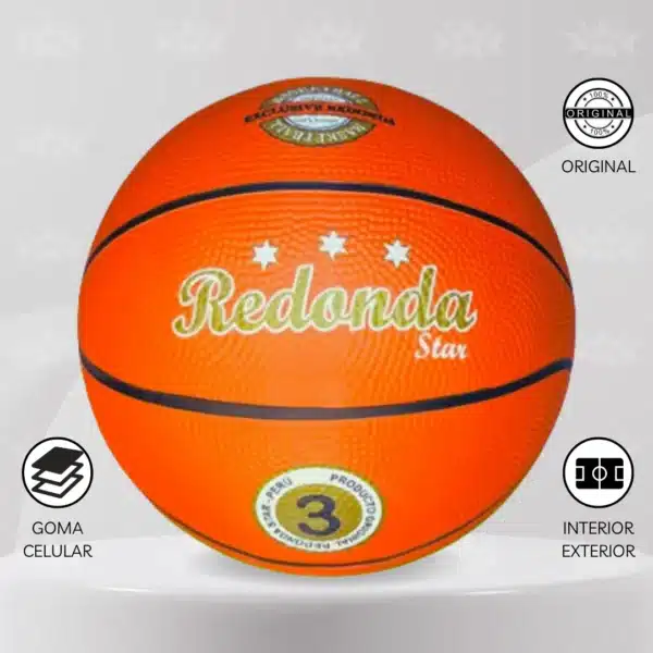 Pelota De Básquet Redonda Talla #1 - #2 - #3 - Imagen 7