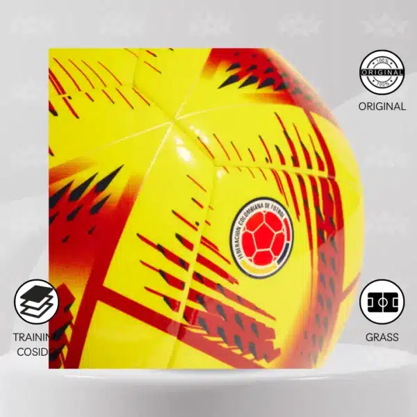 Pelota De Fútbol Adidas Al Rihla Selección Colombiana #5 - Imagen 2