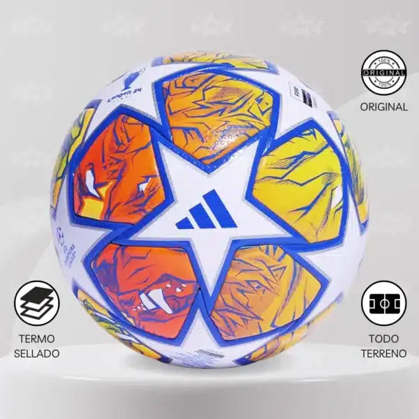 Pelota De Fútbol Adidas Uefa Champions League Pro 23/24 - Imagen 3