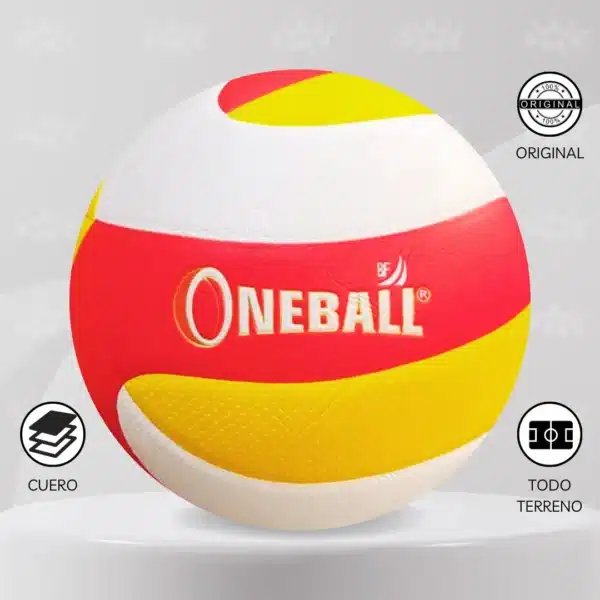 Pelota De Vóley Oneball Cuero Pu #5 - Imagen 13
