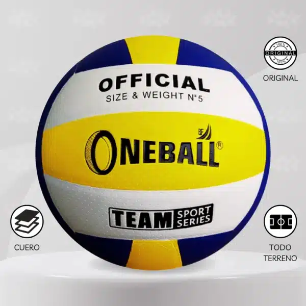 Pelota De Vóley Oneball Cuero Pu #5 - Imagen 21
