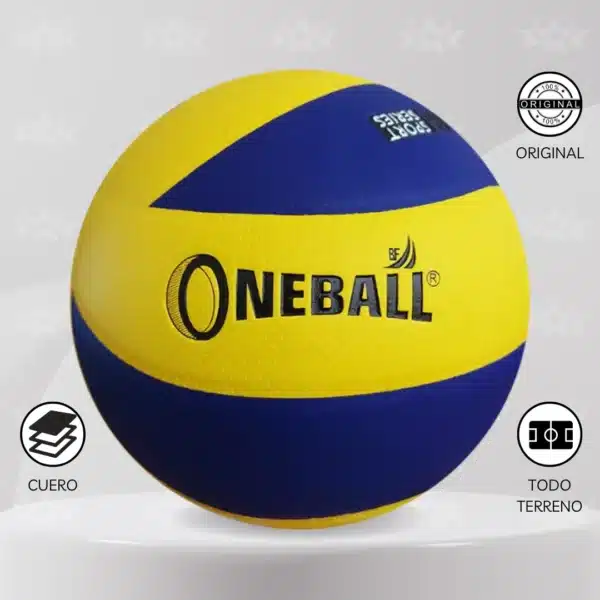 Pelota De Vóley Oneball Cuero Pu #5 - Imagen 7