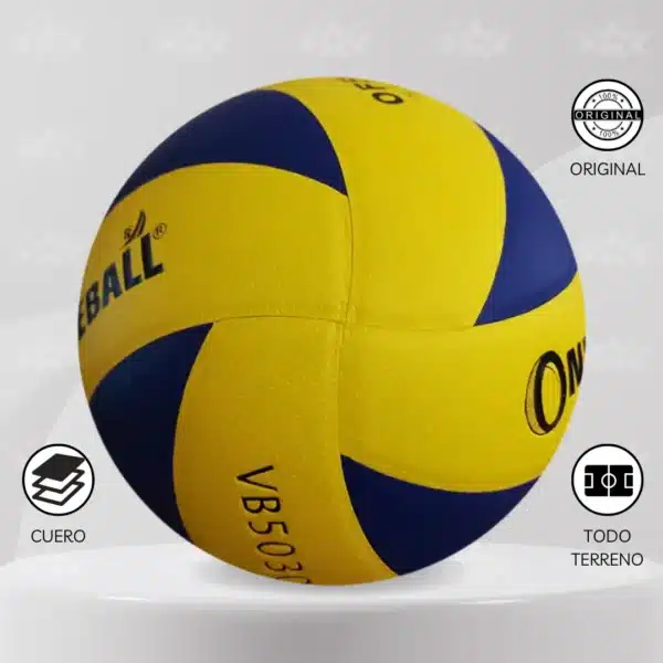 Pelota De Vóley Oneball Cuero Pu #5 - Imagen 9