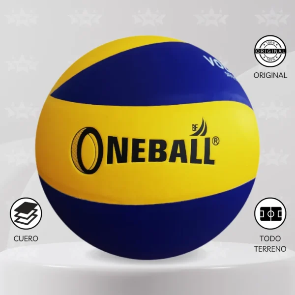 Pelota De Vóley Oneball Cuero Pvc #5 - Imagen 10