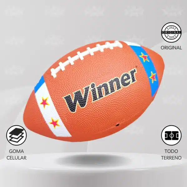 Pelota De Fútbol Americano Winner Goma Celular