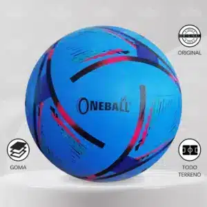 Pelota Fútbol Oneball Goma #4 Diseño Qatar