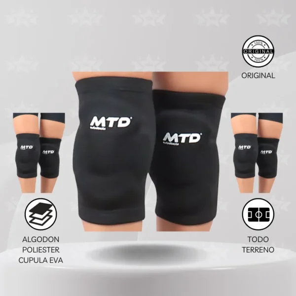 Rodillera Deportiva De Vóley Mtd - Modelo 7705 - Imagen 3