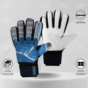 Guantes De Arquero Walon – Diseño Spark Turquesa Junior