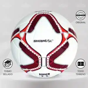 Pelota De Futsal Showgol #3.5 Termosellado Diseño Conext