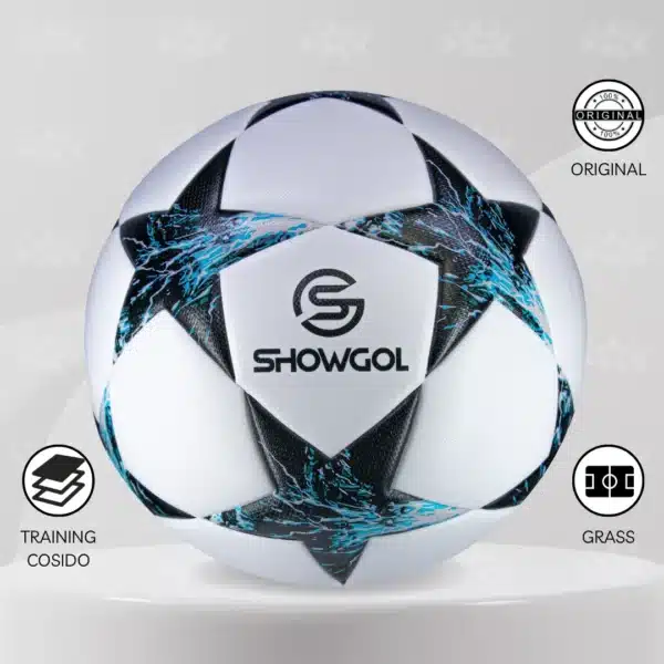 Pelota De Fútbol Showgol Cuero Pvc Foam #5 Diseño Champions - Imagen 3
