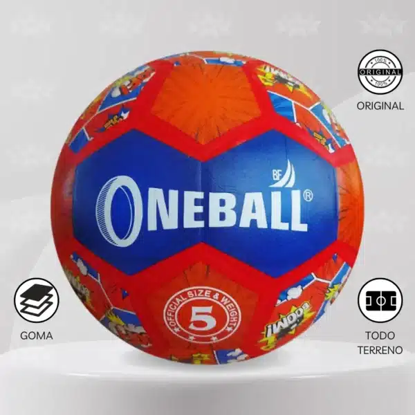 Pelota De Fútbol Kids Oneball Talla #3 - Imagen 2