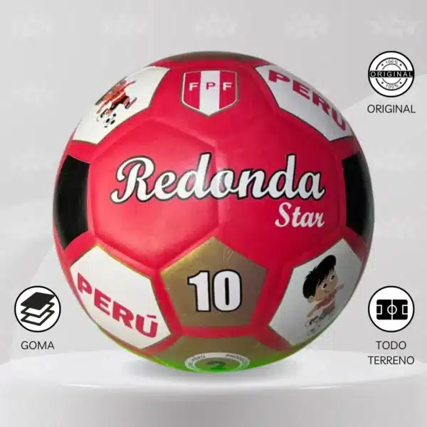Pelota De Fútbol Kids Redonda Talla #2 - Imagen 3