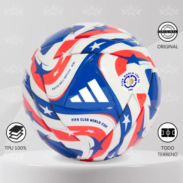 Pelota De Fútbol Adidas Mini Mundial De Clubes Fifa 25 #1