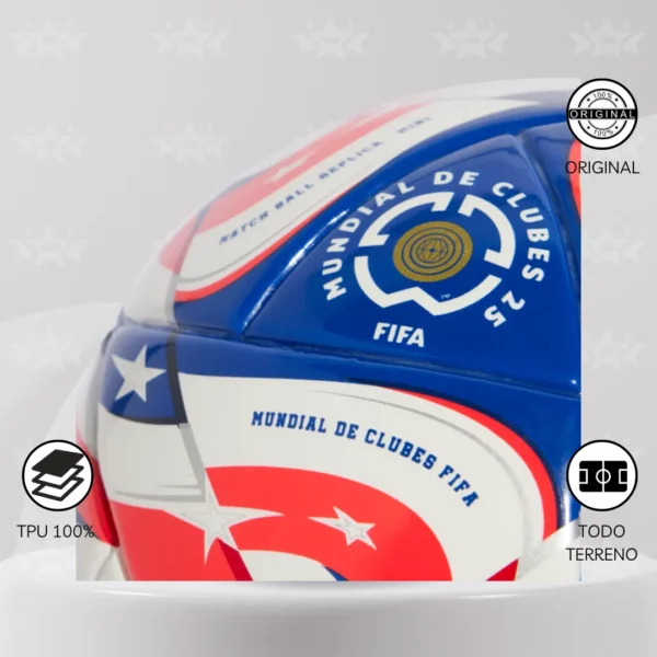 Pelota De Fútbol Adidas Mini Mundial De Clubes Fifa 25 #1 - Imagen 2